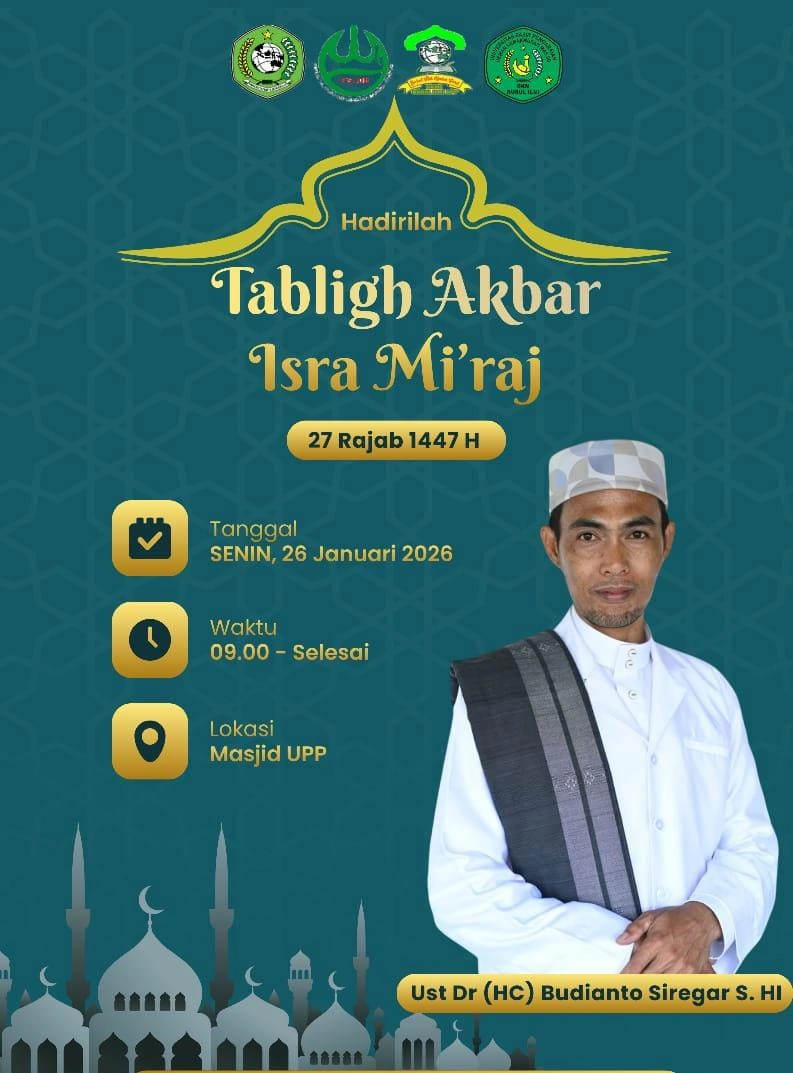 Peringatan Isra Mi’raj Nabi Muhammad SAW di Masjid Nurul Ilmi UPP digelar Khidmat